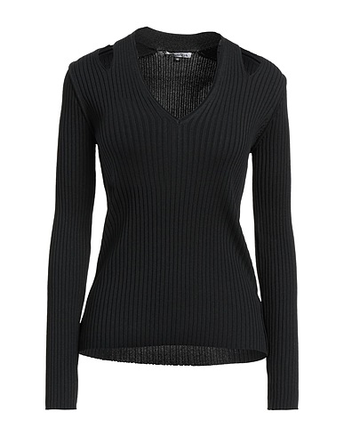 KRIZIA Sweater Black 76% Acetate, 24% Polyamide