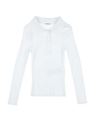 P.A.R.O.S.H. Pullover Blanc 82% Coton, 18% Polyester