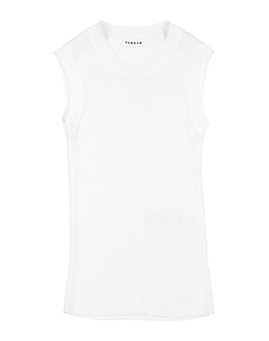 P.A.R.O.S.H. Maglia Gilet Bianco 82% Cotone, 18% Poliestere
