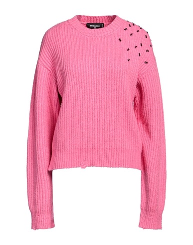 DSQUARED2 Sweater Fuchsia 85% Cotton, 15% Polyamide