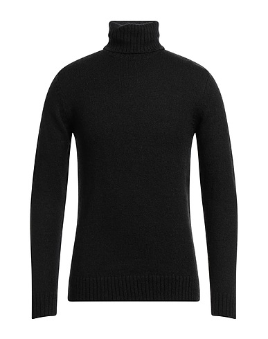 FRANKIE MORELLO Rollkragenpullover Schwarz 55% Acryl, 30% Nylon, 15% Mohairwolle
