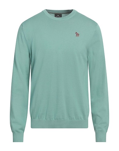 PS PAUL SMITH Jumper Light green 98% Organic cotton, 2% Nylon