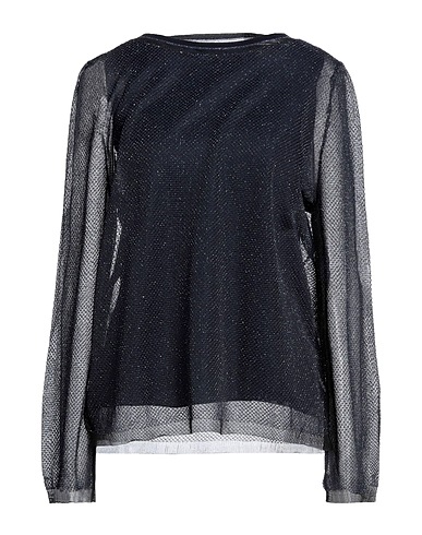 ROSSOPURO プルオーバー ミッドナイトブルー ポリエステル 48% / レーヨン 34% / 金属繊維 7% / ナイロン 7% / コットン 4%