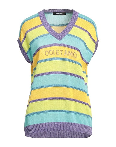 ODI ET AMO Jumper Purple 78% Viscose, 11% Metallic Polyester, 11% Polyamide