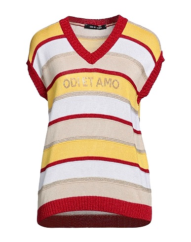 ODI ET AMO Sweater Beige 78% Viscose, 11% Metallic Polyester, 11% Polyamide