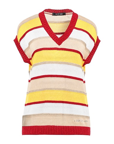 ODI ET AMO Jumper Red 78% Viscose, 11% Metallic Polyester, 11% Polyamide