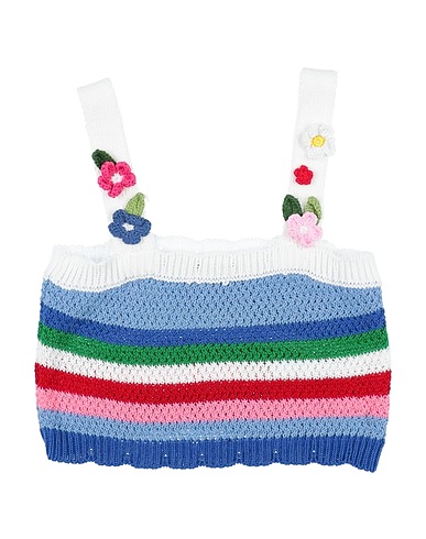 MONNALISA Pullover Weiß 100% Baumwolle