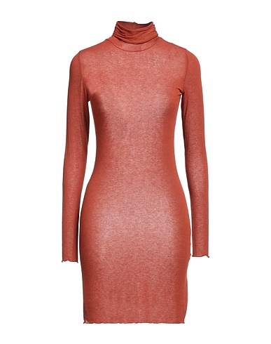 SOALLURE Turtleneck Rust 64% Viscose, 18% Nylon, 10% Cashmere, 8% Elastane