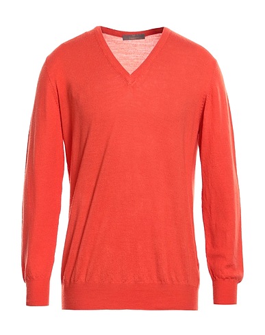 CRUCIANI Jumper Tomato red 100% Wool