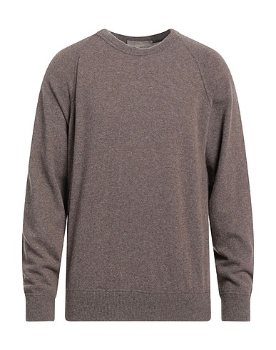 CRUCIANI Jumper Brown 70% Wool, 30% Cashmere