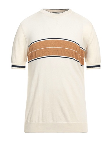 MASQ Jumper Ivory 95% Cotton, 5% Polyamide