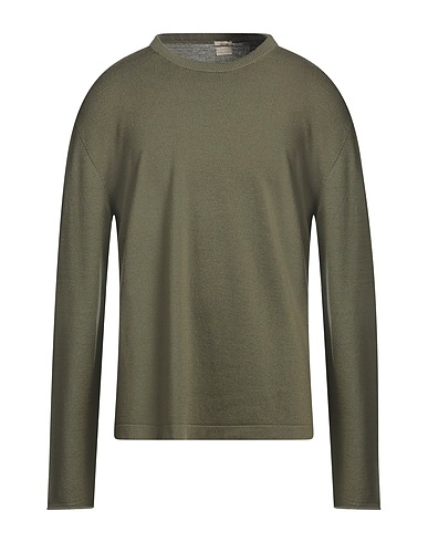 MASSIMO ALBA Pullover Verde militare 100% Lana