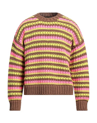 DSQUARED2 Pullover Cammello 100% Lana Vergine