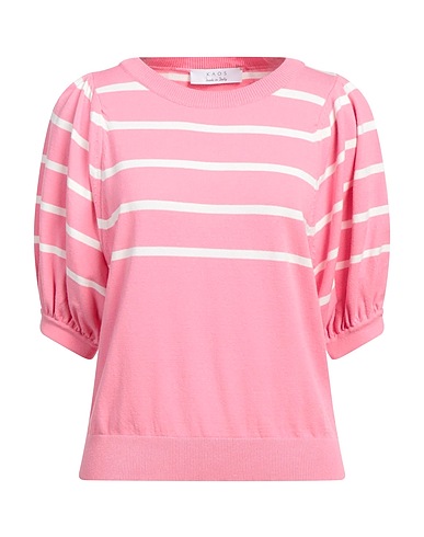 KAOS Sweater Pink 71% Viscose, 29% Polyester