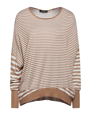 ARAGONA Cashmere jumper Camel 70% Cashmere, 30% Silk