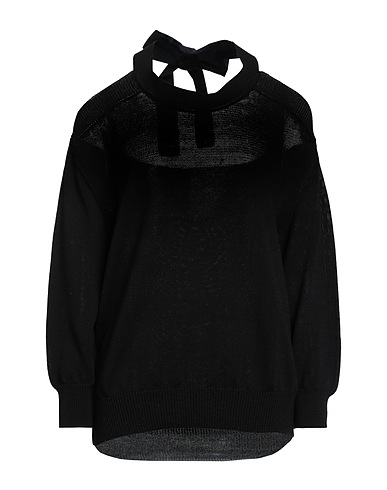 JUCCA Pullover Nero 100% Cotone