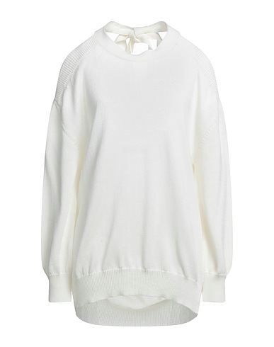 JUCCA Pullover Bianco 100% Cotone
