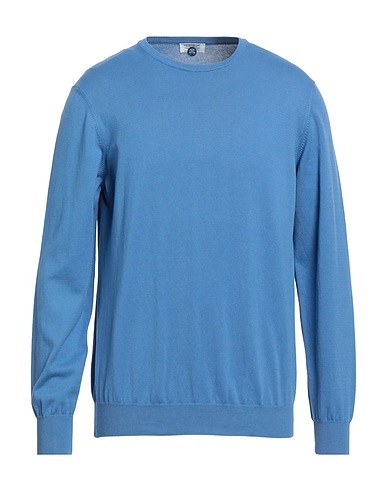 HERITAGE Sweater Light blue 100% Cotton