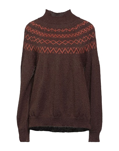 HOD Rollkragenpullover Schokobraun 40% Acryl, 30% Mohairwolle, 30% Polyamid, Viskose, Polyester