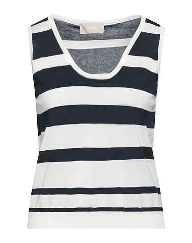 DRUMOHR Sleeveless sweater Midnight blue 100% Cotton