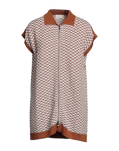 DRUMOHR Cardigan Tan 57% Silk, 43% Cotton