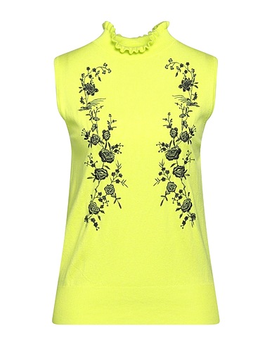 TOY G. Sleeveless sweater Lime green 57% Nylon, 43% Viscose