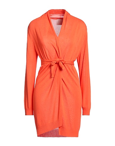 N.O.W. ANDREA ROSATI CASHMERE Cardigan Tomato red 100% Viscose