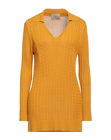 N.O.W. ANDREA ROSATI CASHMERE Jumper Marigold 100% Viscose