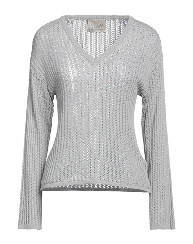 N.O.W. ANDREA ROSATI CASHMERE Jumper Light grey 100% Viscose