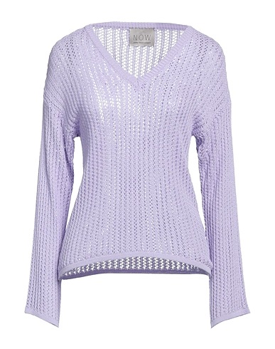 N.O.W. ANDREA ROSATI CASHMERE Jumper Lilac 100% Viscose