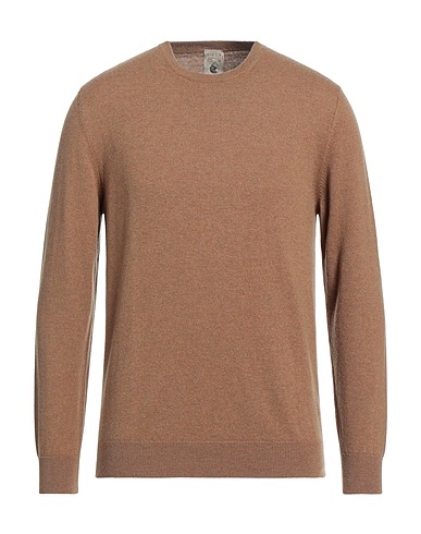 H953 Cashmere jumper Camel 100% Cashmere