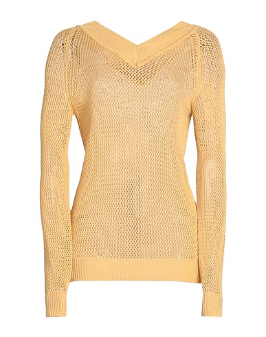 N.O.W. ANDREA ROSATI CASHMERE Jumper Pastel yellow 100% Viscose