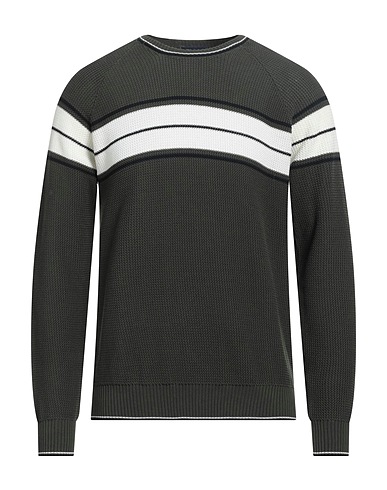 DRUMOHR Jumper Military green 100% Cotton