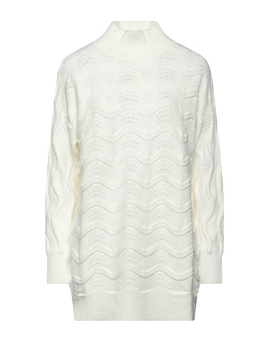 TOY G. Polo neck White 70% Acrylic, 30% Nylon