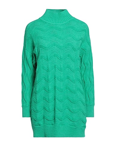 TOY G. Polo neck Green 70% Acrylic, 30% Nylon