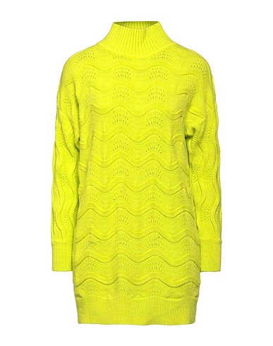 TOY G. Polo neck Lime green 70% Acrylic, 30% Nylon