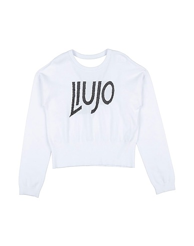 LIU •JO Jumper BETTER White 62% Viscose, 38% Polyester