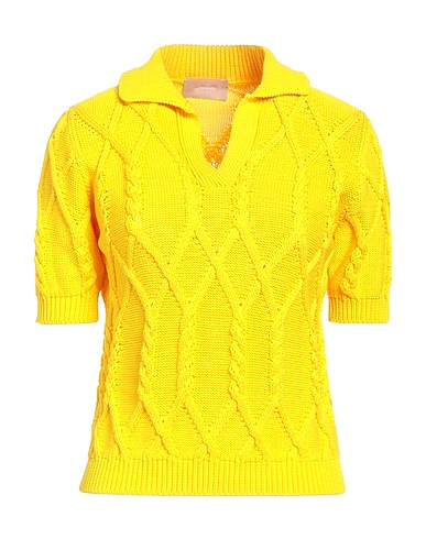 DRUMOHR Sweater Yellow 100% Cotton