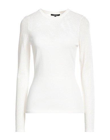 NIKKIE Sweater BIANCO 67% Viscose, 33% Polyamide