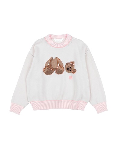 PALM ANGELS Jumper Ivory 100% Virgin Wool