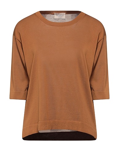 DRUMOHR Jumper Camel 100% Cotton