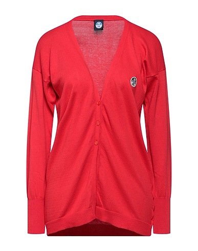 NORTH SAILS Cardigan Red 100% Cotton
