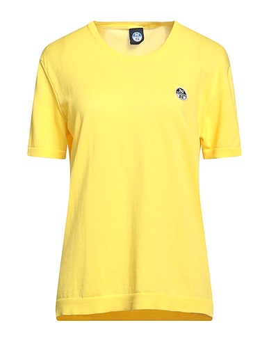 NORTH SAILS Pullover Jaune-orange 100% Coton
