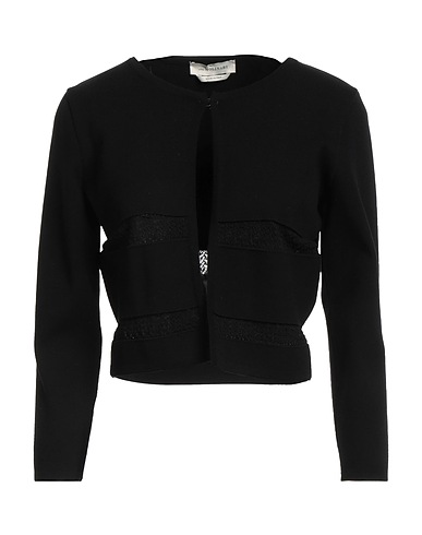 ANNA MOLINARI Cardigan Black 68% Viscose, 32% Polystyrene