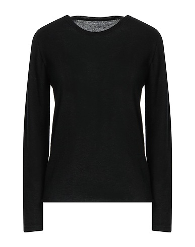 MAJESTIC FILATURES Kaschmirpullover  Schwarz 100% Kaschmir