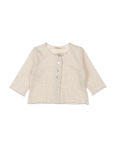 OLIVE by SISCO Cardigan Beige 95% Cotton, 5% Elastane