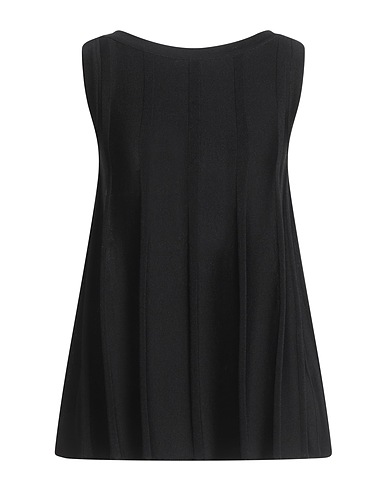 MALO Top Black 53% Viscose, 47% Cotton