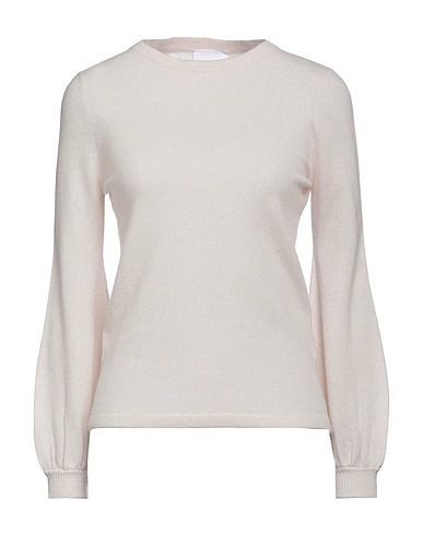 ANTONELLA RIZZA Pullover Rosa chiaro 77% Lana Merino, 13% Cachemire, 10% Fibra di metallo