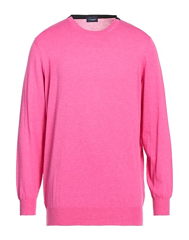 DRUMOHR Jumper Fuchsia 85% Cotton, 15% Cashmere