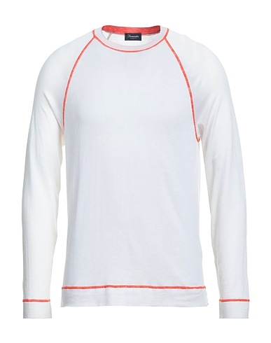 DRUMOHR Jumper Off white 85% Cotton, 15% Cashmere